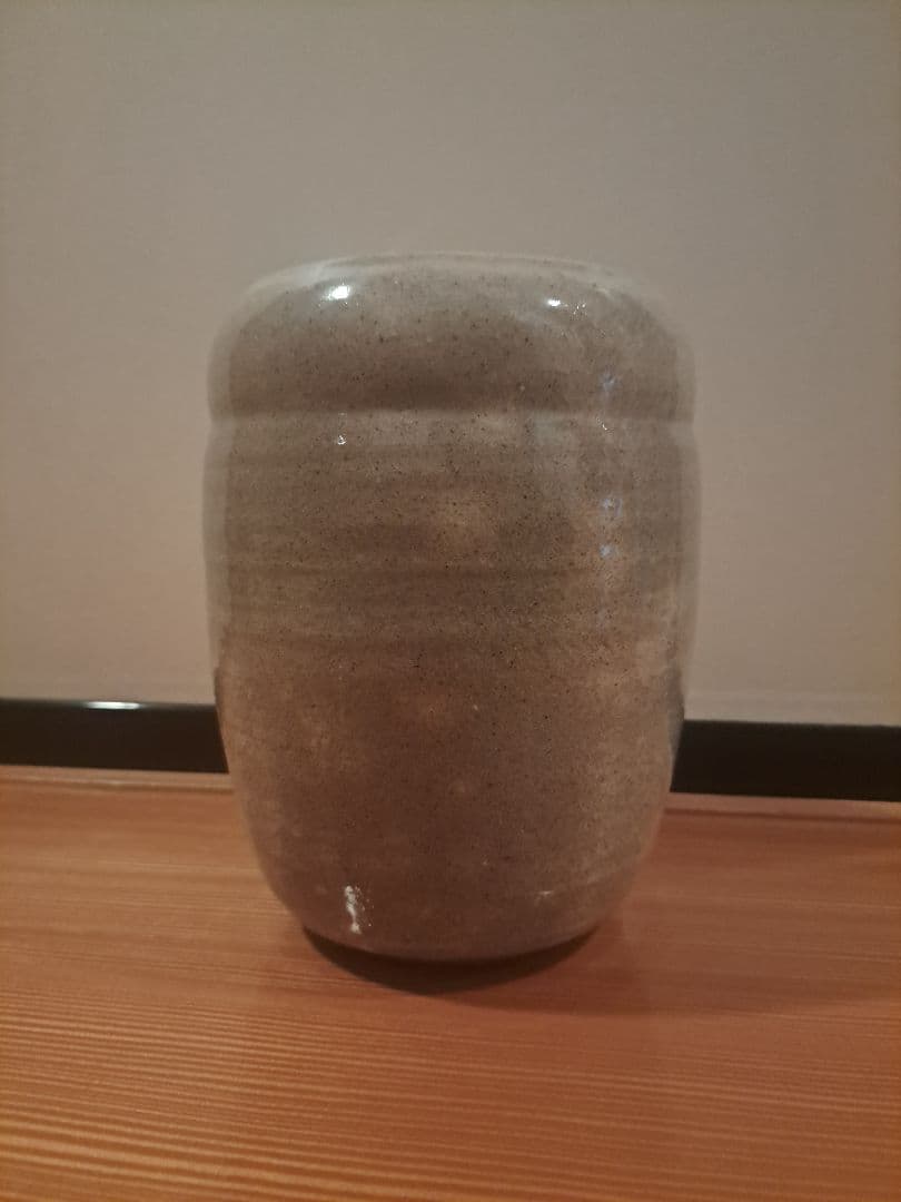 お茶の道具　水差し　益子焼　鈴木量