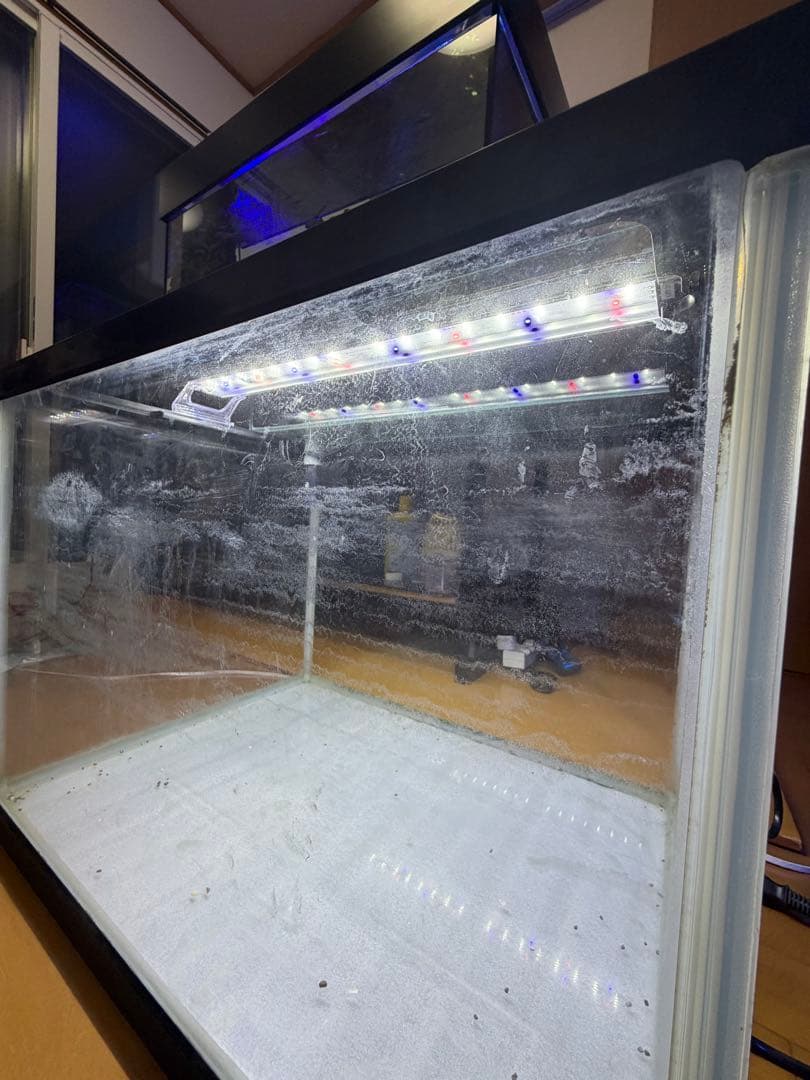 直接引き取り6045ガラス水槽 リフジウム水槽 その他おまけ付き