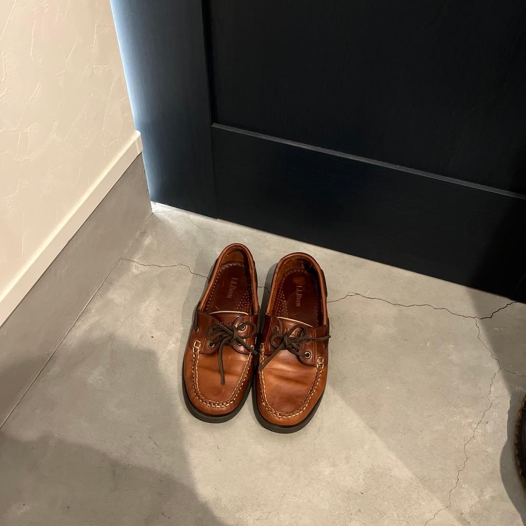 LL Bean ブラウン モカシン