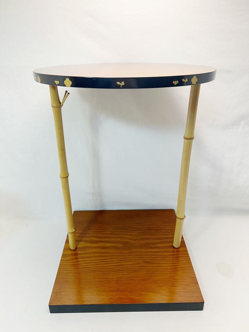 未使用 茶道具 三友棚 三千家好み 梅蒔絵 組み立式 元箱