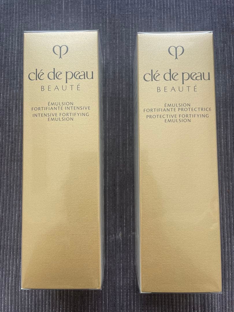 新品未開封　クレドポーボーテ　乳液　朝・夜　2個セット