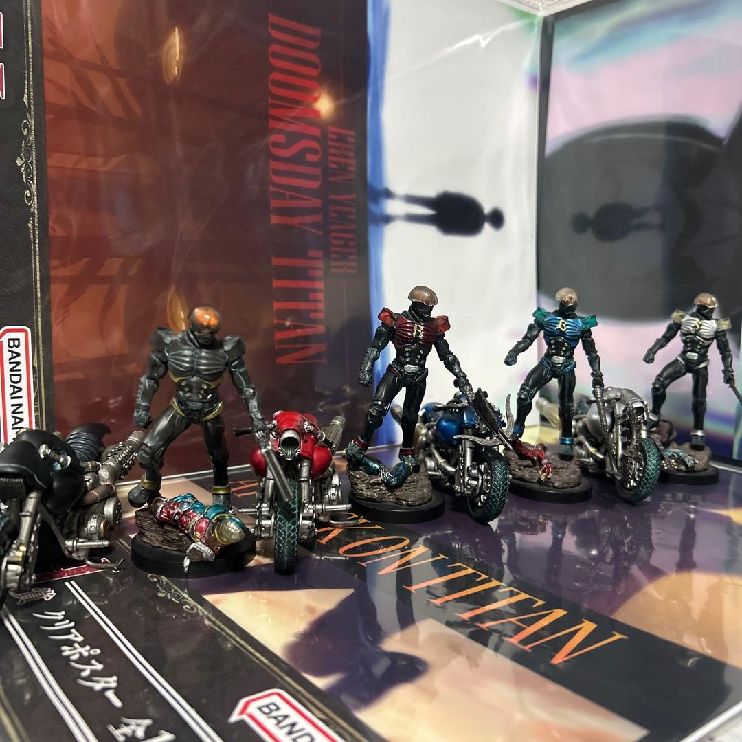 sic キカイダ　ハカイダー　フィギュア　バイク　コンプリートセット