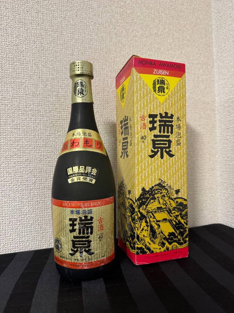 瑞泉 本場泡盛 40度 箱入り 古酒 720ml
