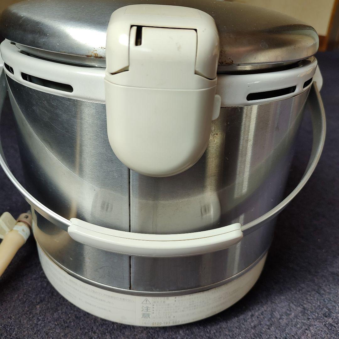 Paloma ガス炊飯器 最大10合（１升） シルバー/ホワイト