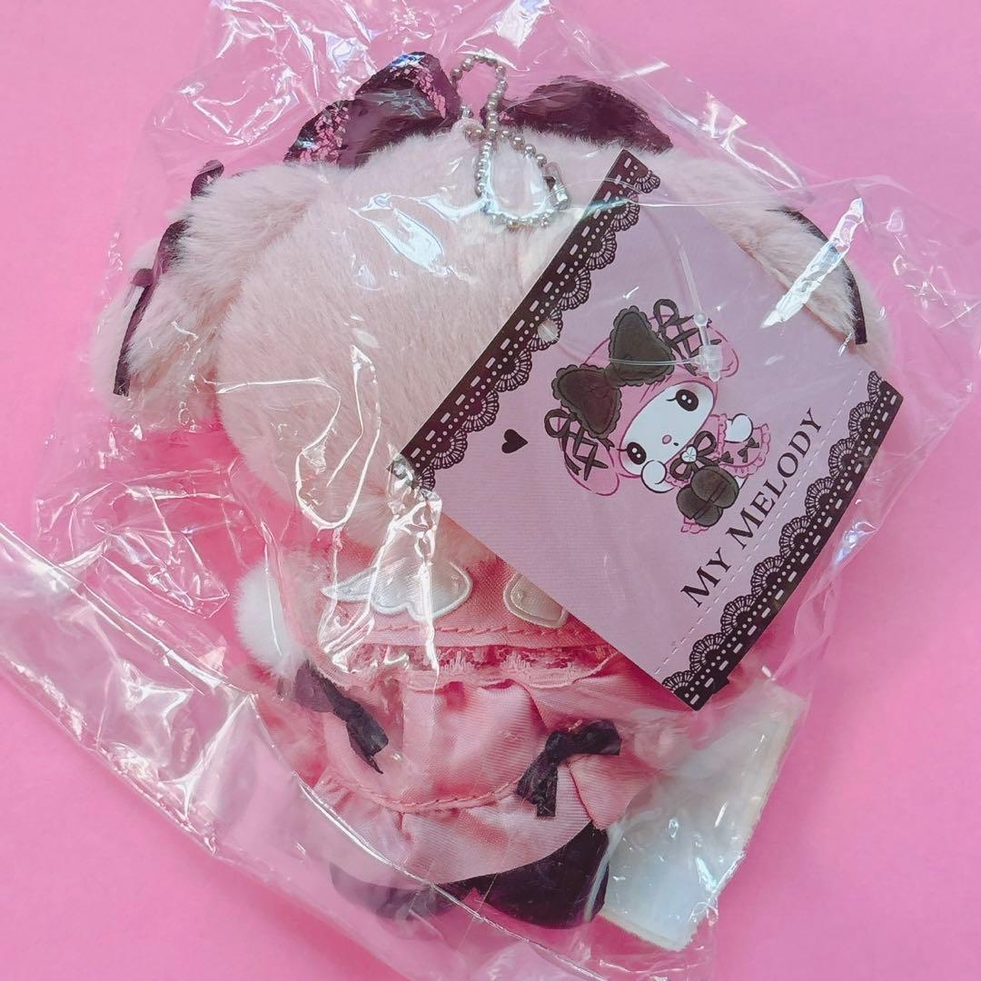 ♡マイメロ ショートケーキ 白猫バレリーナ 真夜中のメロクロ 月夜 マスコット♡