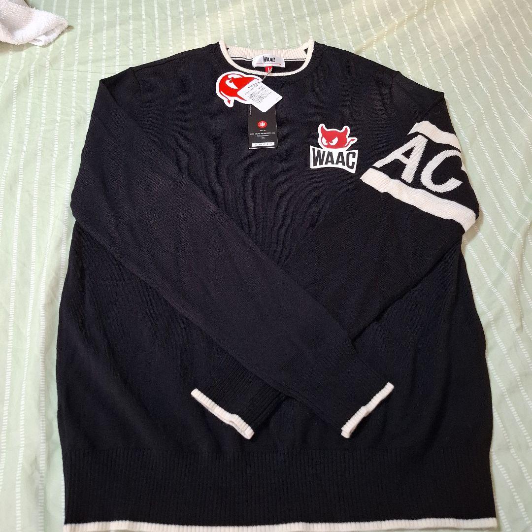 まりも様用　WAAC 黒 セーター
