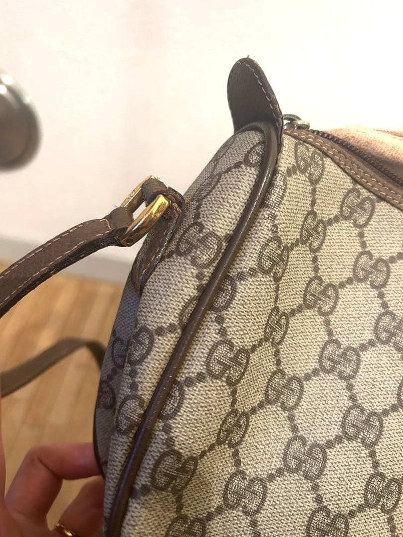 さおー　ショルダーバッグ ベージュ/ブラウン