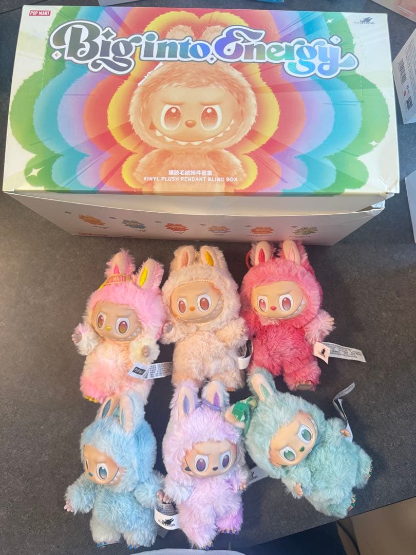 la bubu 3.0ぬいぐるみ 6体セット