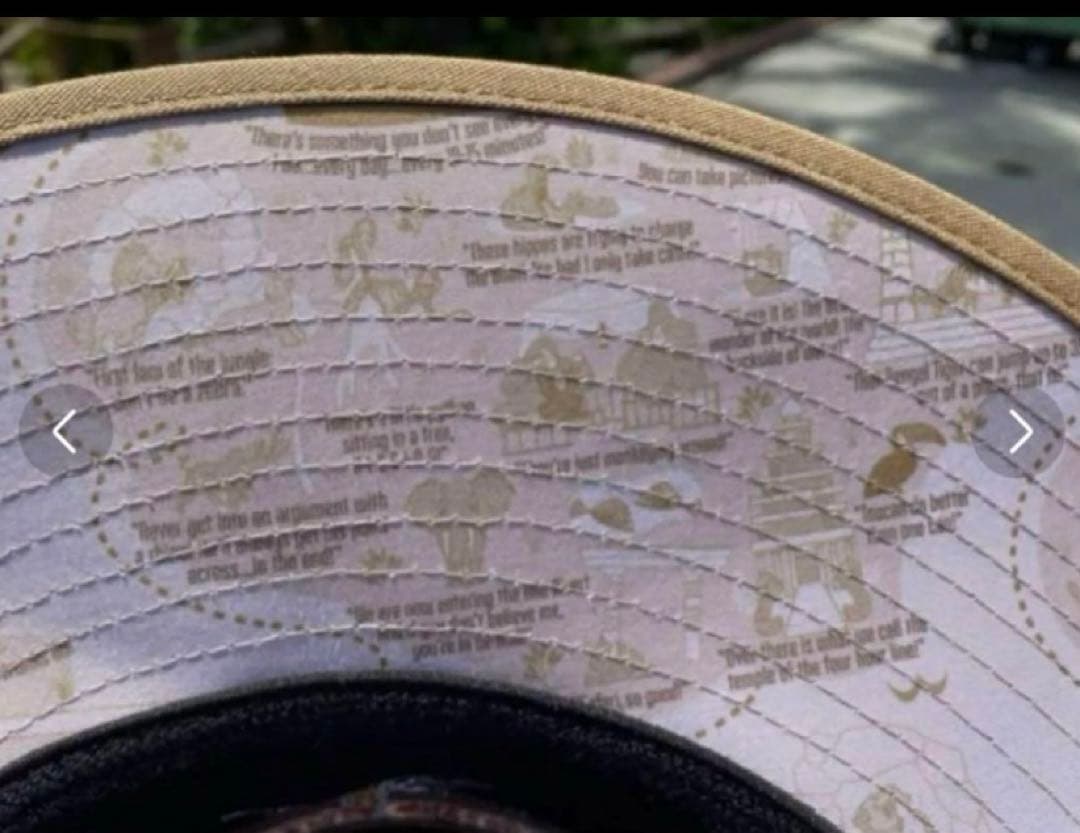 ディズニーランド　ジャングルクルーズ　レア　船長ハット