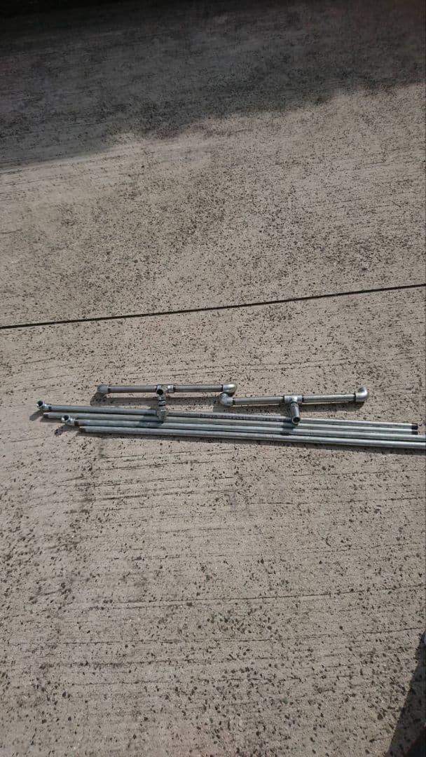 ガス管ハンガーラック　たんたんめん