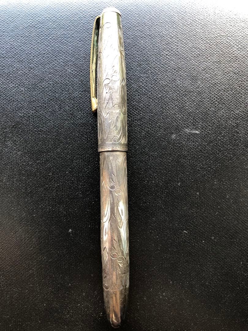 platinum プラチナ　万年筆　純銀