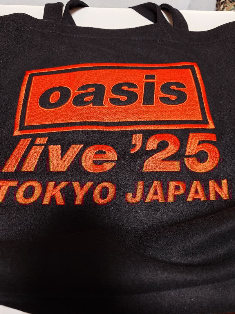 oasis live '25 トートバッグ
