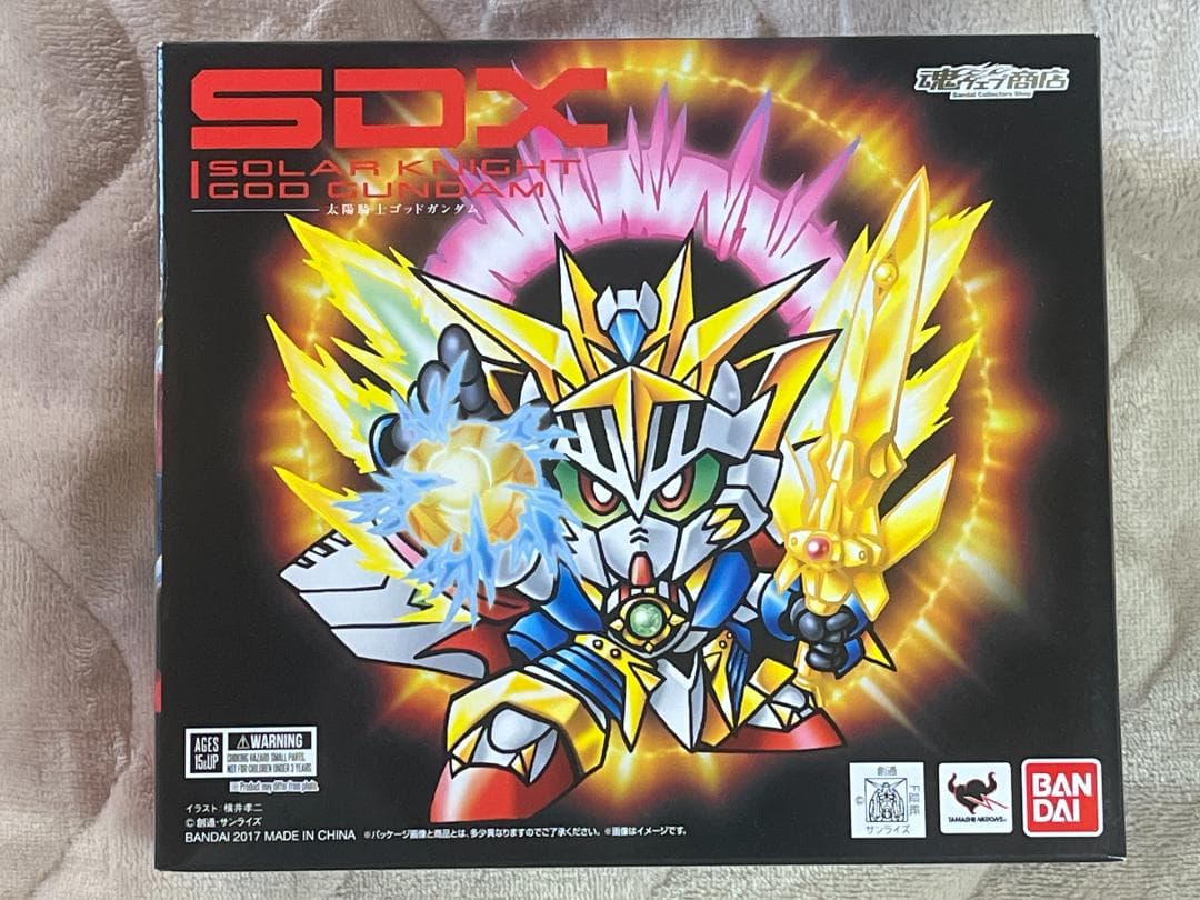 SDX 太陽騎士ゴッドガンダム 新SDガンダム外伝 黄金神話 魂ウェブ商店