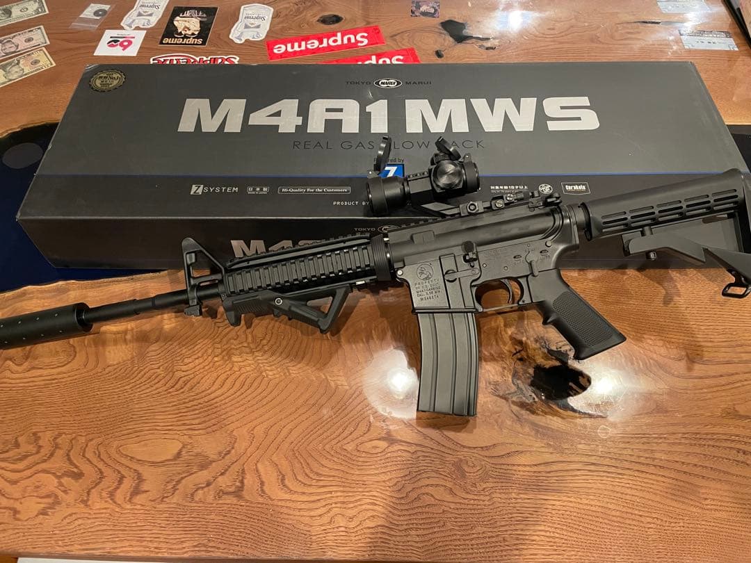 M4A1 MWS ガスガン スコープ付き