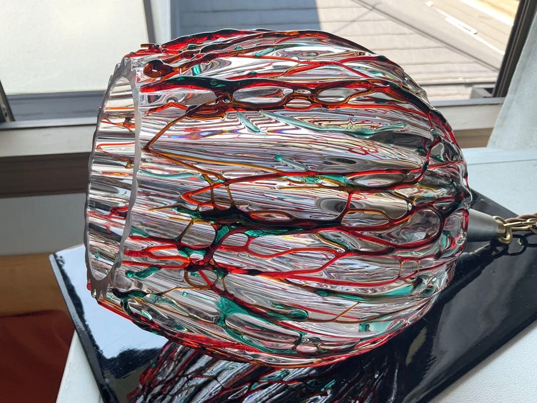 ヴィンテージ！美しい線状模様「ペンダントランプ」