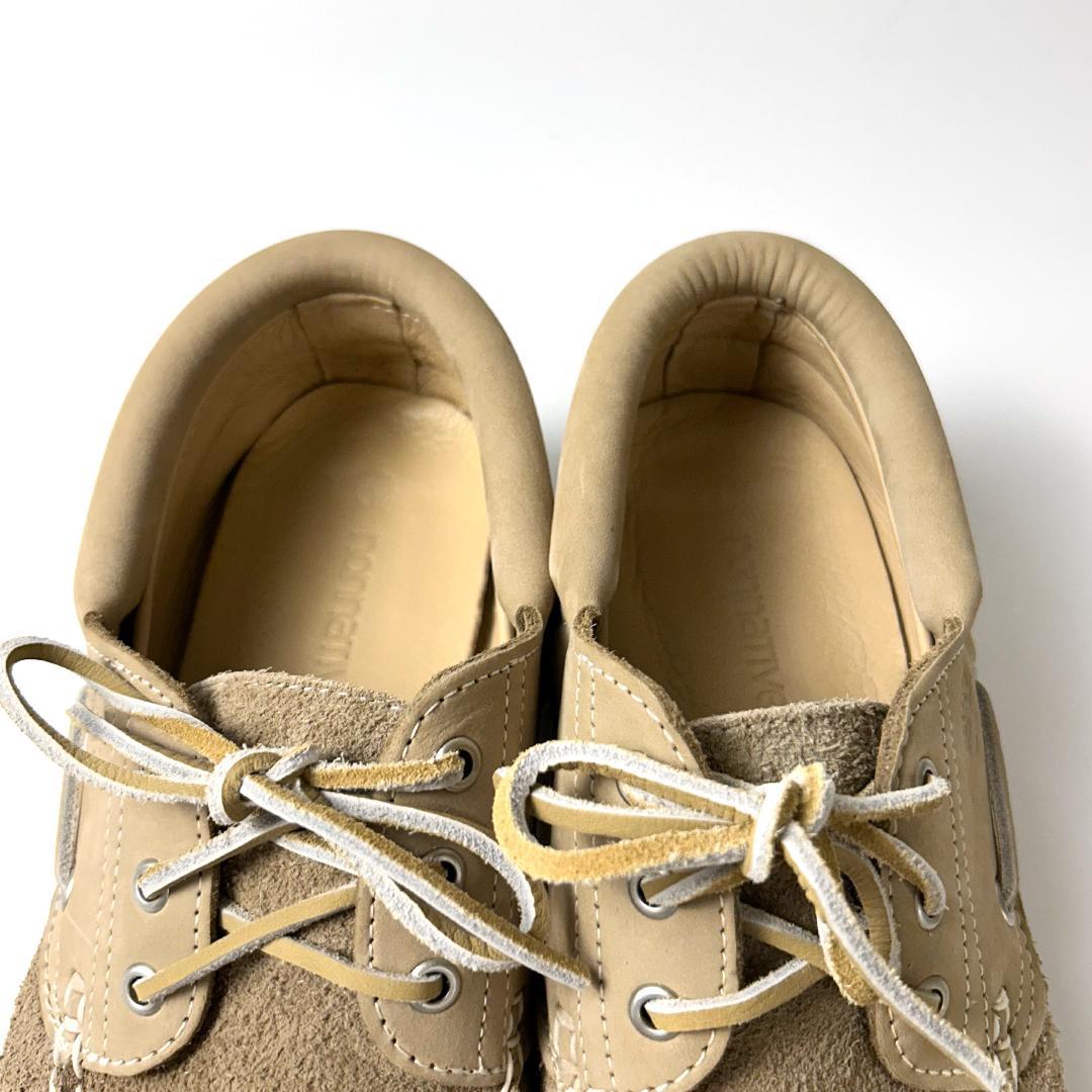 Timberland nonnative 3eye 28cm ベージュ ヌバック