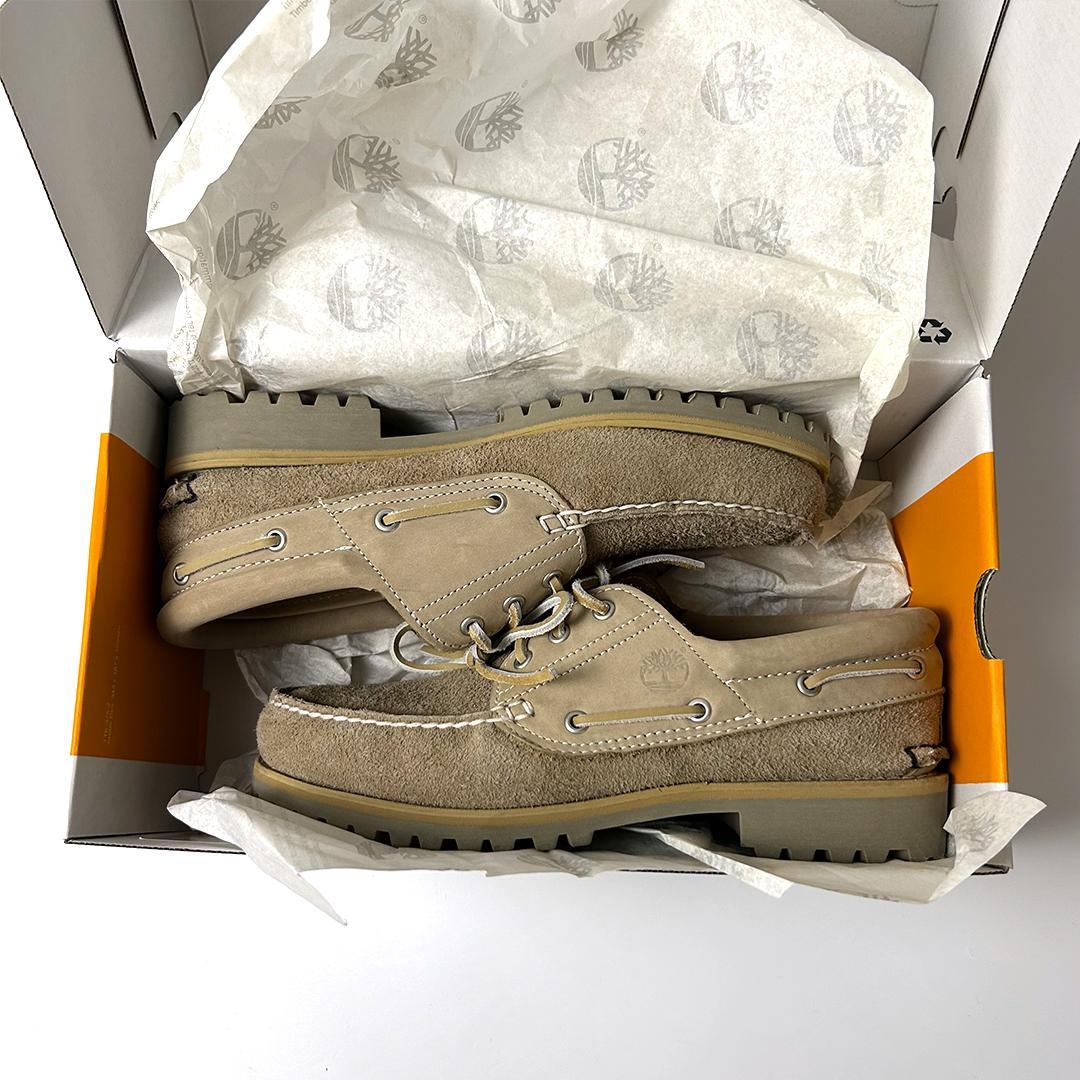 Timberland nonnative 3eye 28cm ベージュ ヌバック