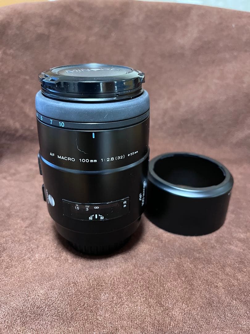 ミノルタ　MACRO 100mm F2.8 N レンズ