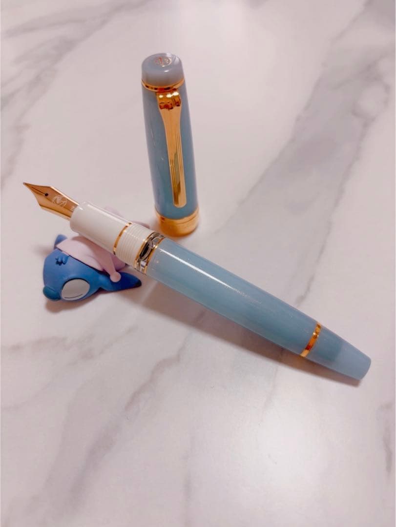 ペントノートオリジナル万年筆　そらゆの色　太字