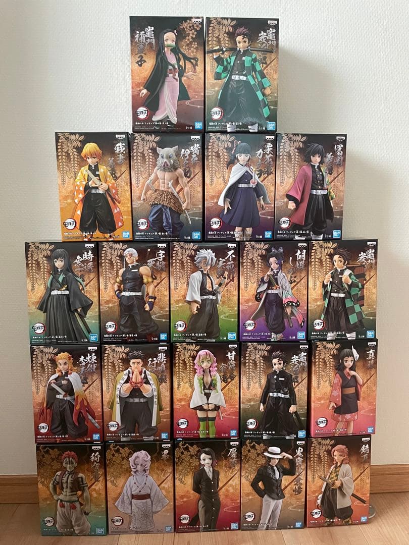 鬼滅の刃　フィギュア　絆ノ装　21体セット