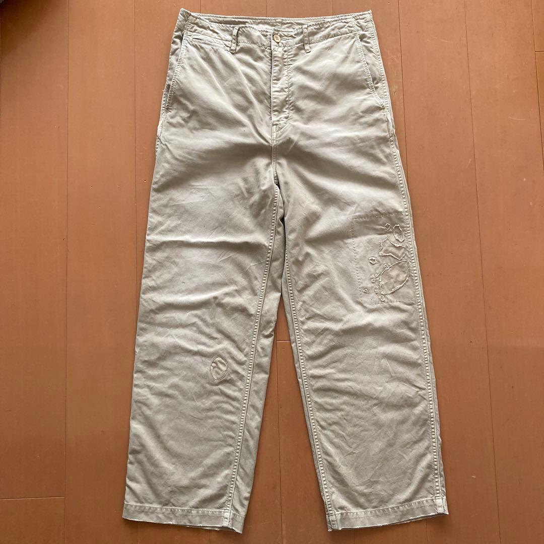 パンツ visvim EX WIDE CHINO PANTS CRASH 3