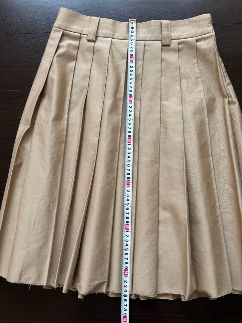 io！　miumiu プリーツスカート