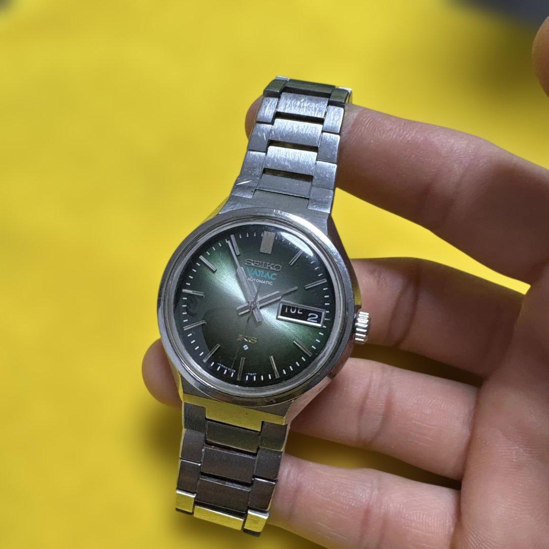 セイコー 自動巻き時計　KS 動作確認済みです。