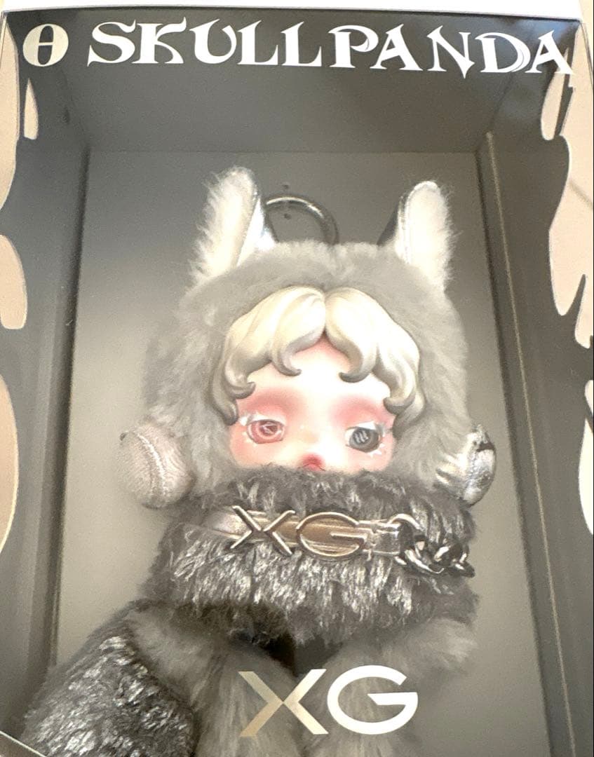 新品未開封‼️正規品　お顔綺麗SKULL PANDA XGコラボ POPMART