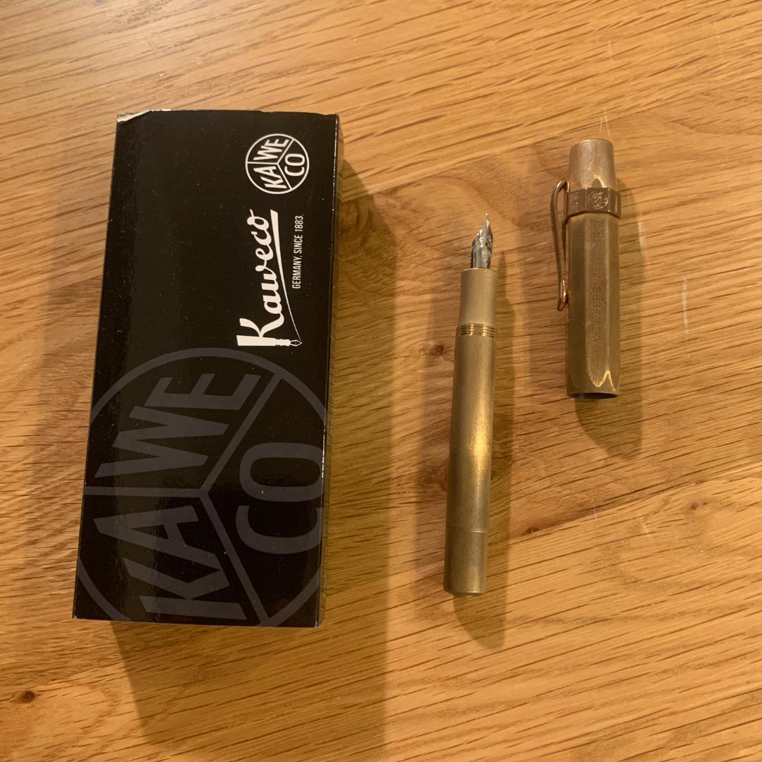 Kaweco Sports Bronze 万年筆 クリップ付き