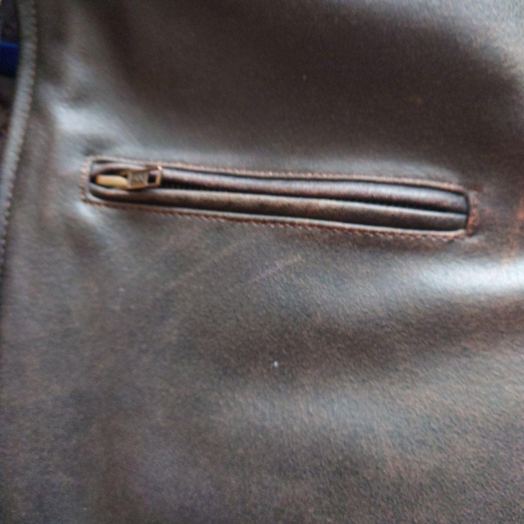 カ*リ様 DEGNER デグナー　ヴィンテージレザージャケット　牛革　ブラウン