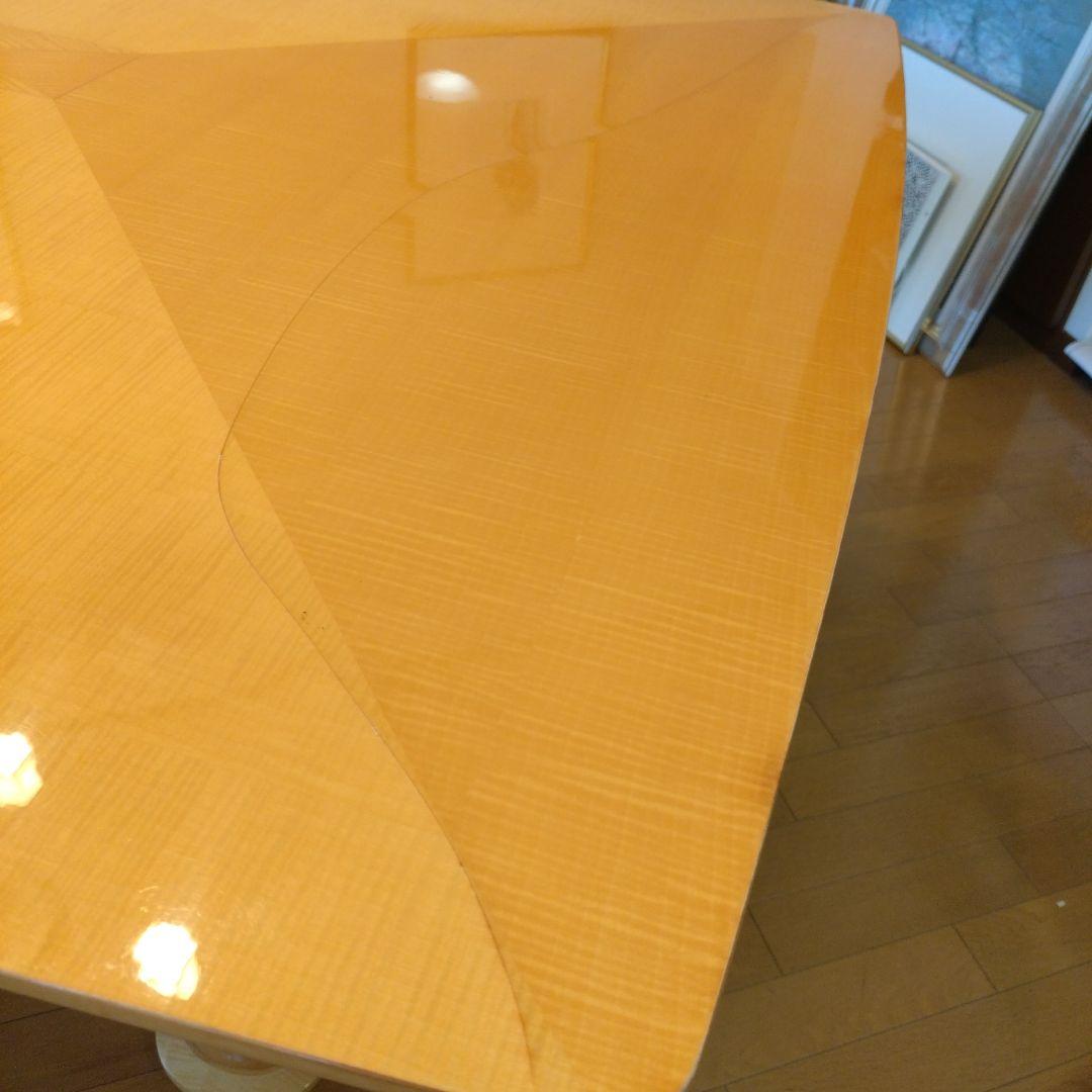 松創 ダイニングテーブル 6人掛け シカモアメープル 大塚家具 大型 W200㎝