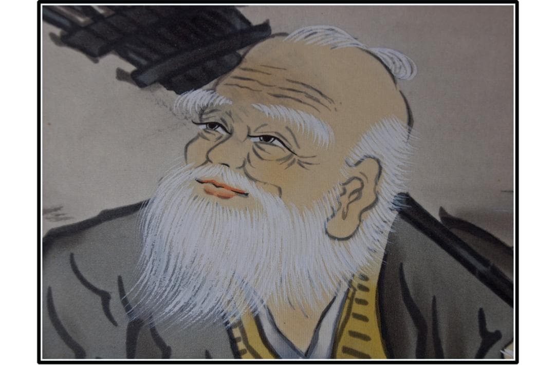 時代の掛軸　肉筆保証　蔵整理不用品処理1　日本　中国美术品 X1040C15-1