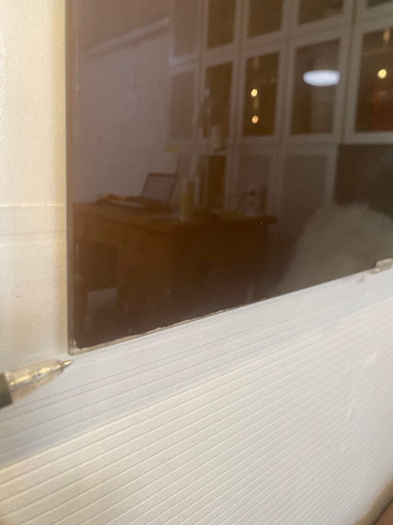 【東京都内23区配送無料】ドイツ製　kare ガラスアート　横幅150cm 絵