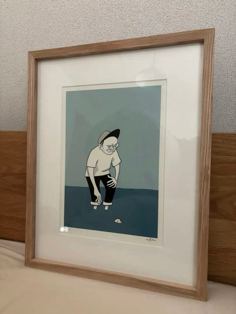 花井祐介 無題2 木版画　hanai yusuke