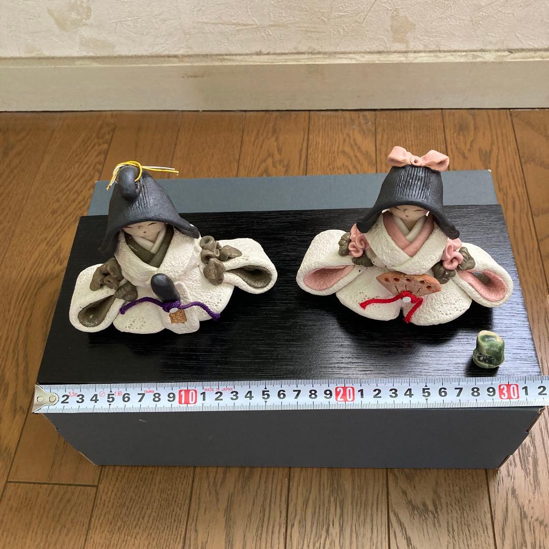 お雛様　雅子　花無垢夫婦雛大