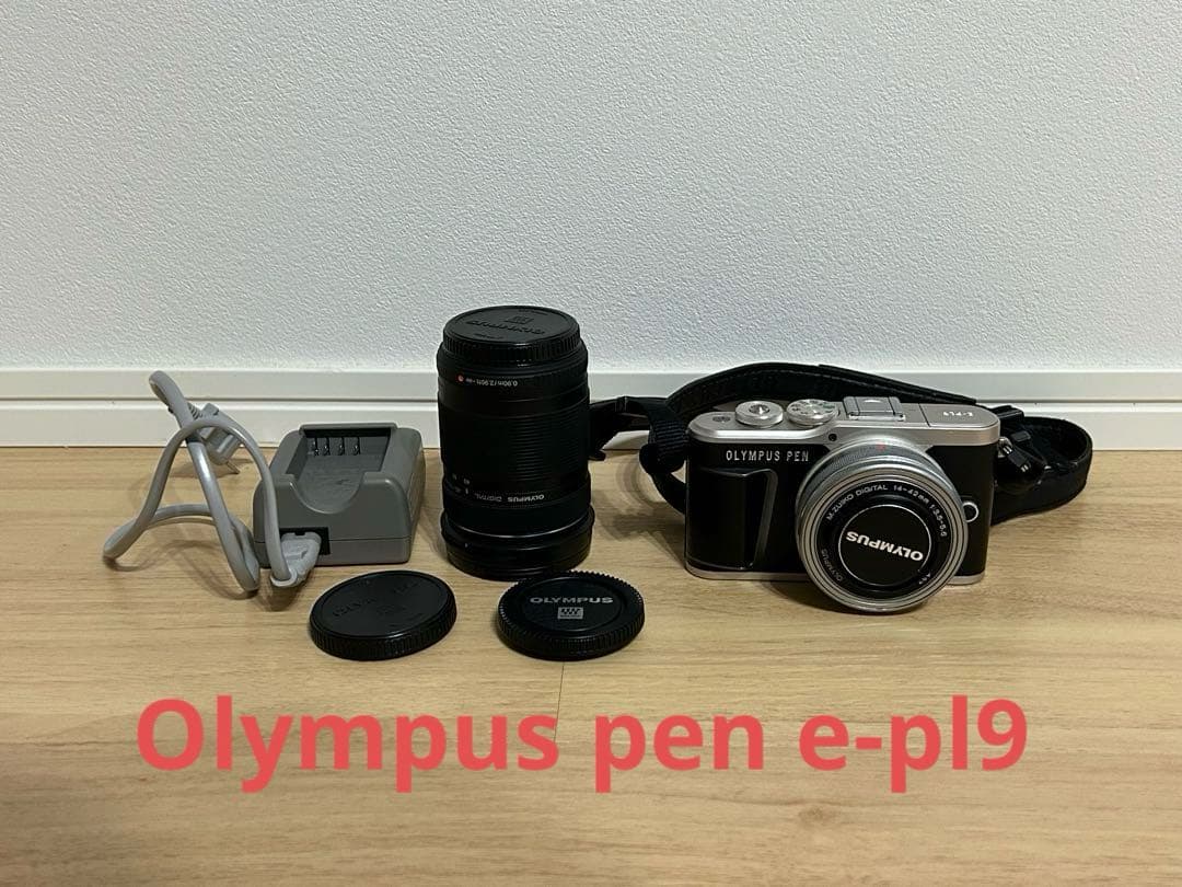 Olympus pen e-pl9 デジタルカメラ 望遠レンズ40-150mm