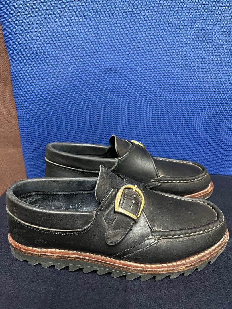 ラッセルモカシン　モンクストラップ　25 モカシン　アメリカ　25