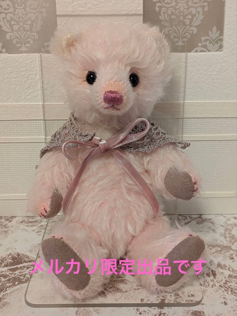 アーティストベア　テディベア作家　もりのすみか様　テディベア　ツキノワグマ