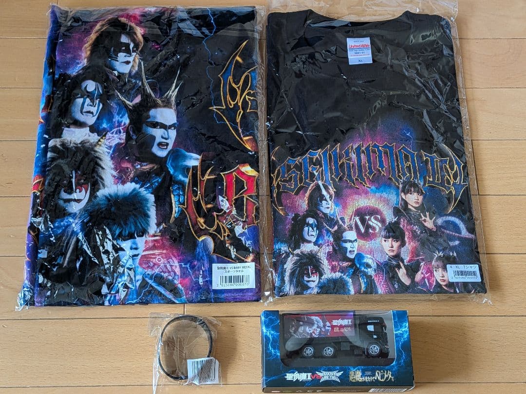 聖飢魔II　vs　BABYLライブグッズ　フルセット