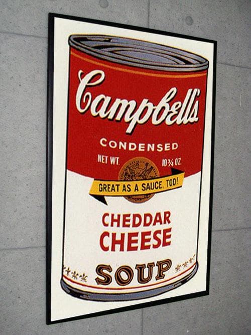 限定セール！額装品/Sunday Bキャンベル缶Ⅱ Cheddar Cheese