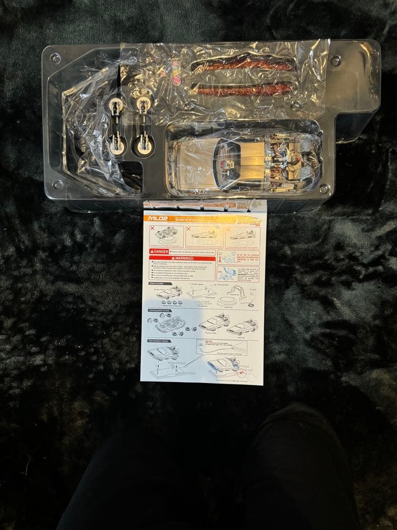 デロリアンバック・トゥ・ザ・フューチャー 1/20スケールキッズロジック