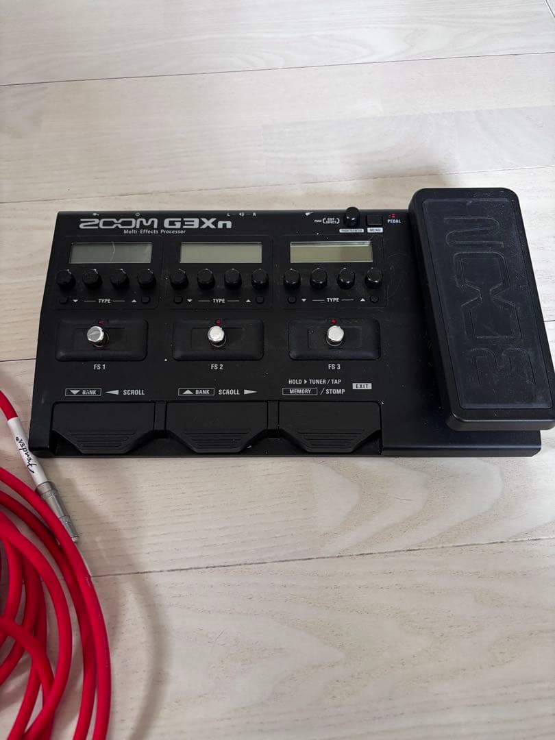 ZOOM G3Xn マルチエフェクター（fenderギターケーブル付き）