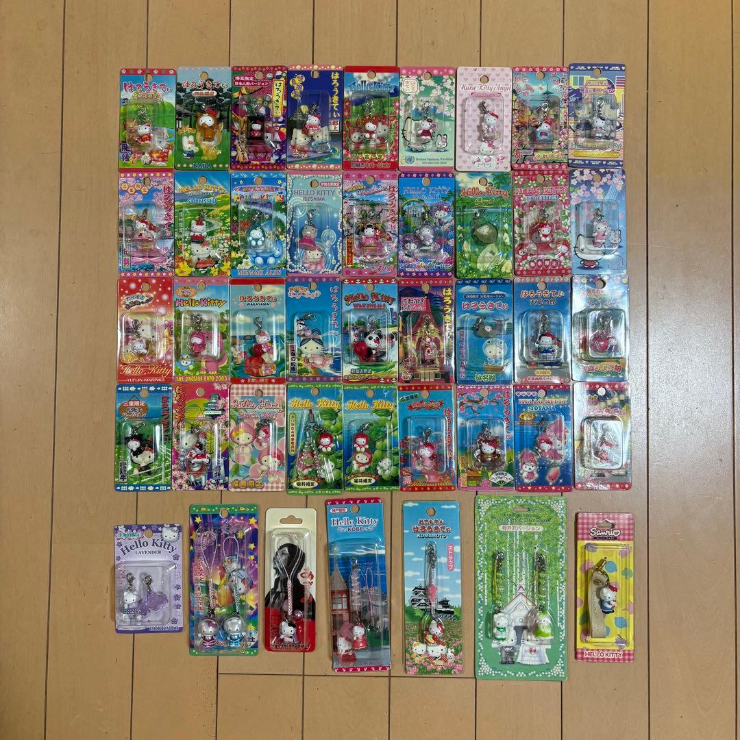 キティちゃん ご当地 ストラップ キーホルダー まとめ売り 150個