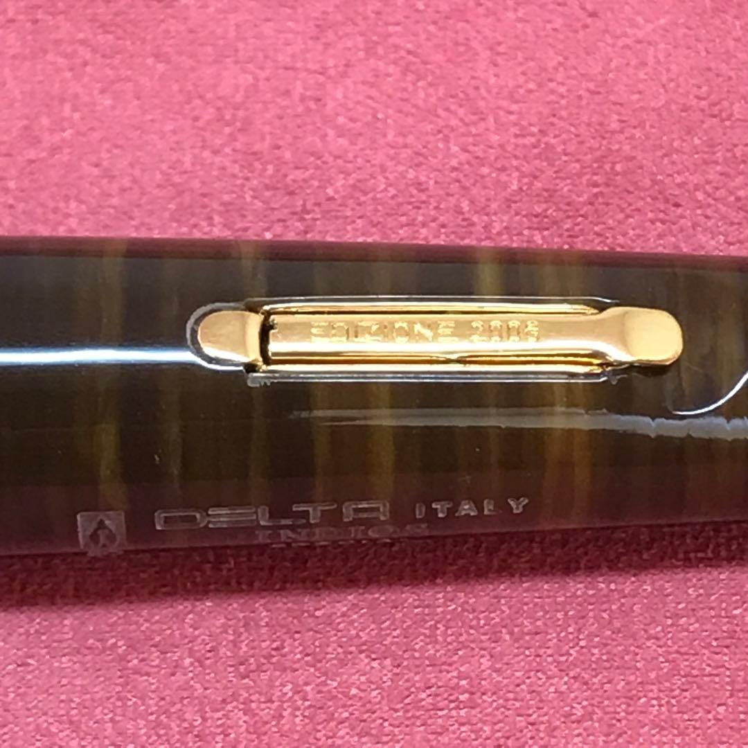 ◾️未使用品 デルタ INDIOS 18K F 1KS サイドレバー式