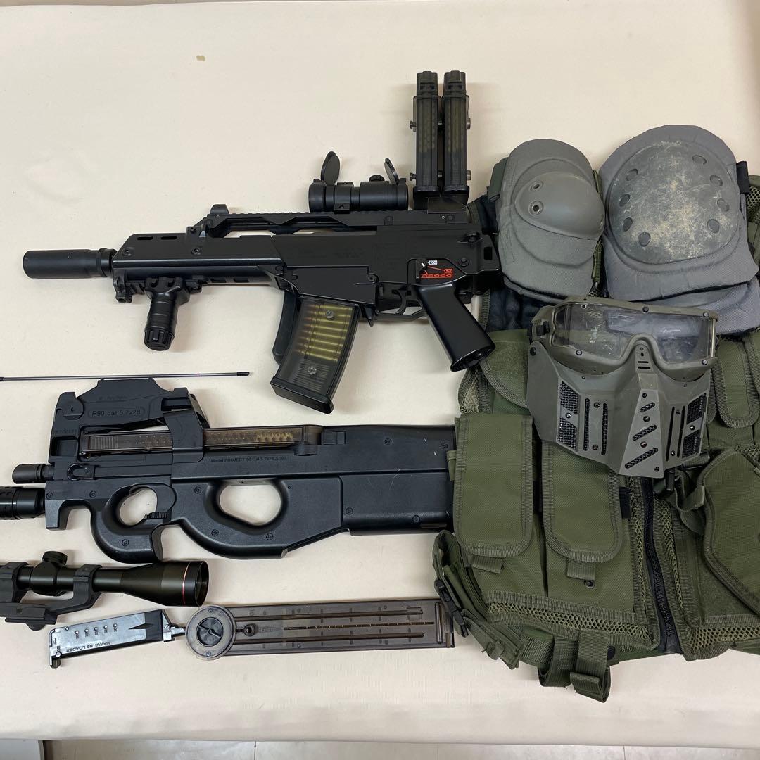 サバゲー引退　東京マルイG36C Ｐ90