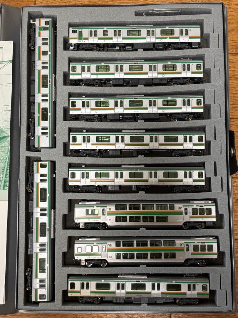 KATO E231系東海道線 10両セット 一部室内灯付済み