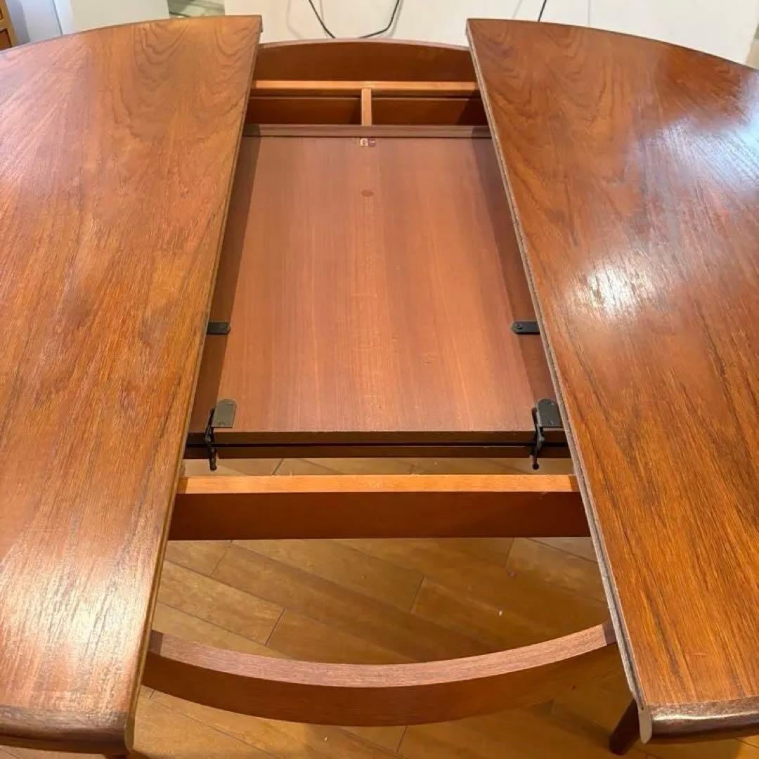 G-PLAN フレスコ ラウンドエクステンションテーブル 椅子別