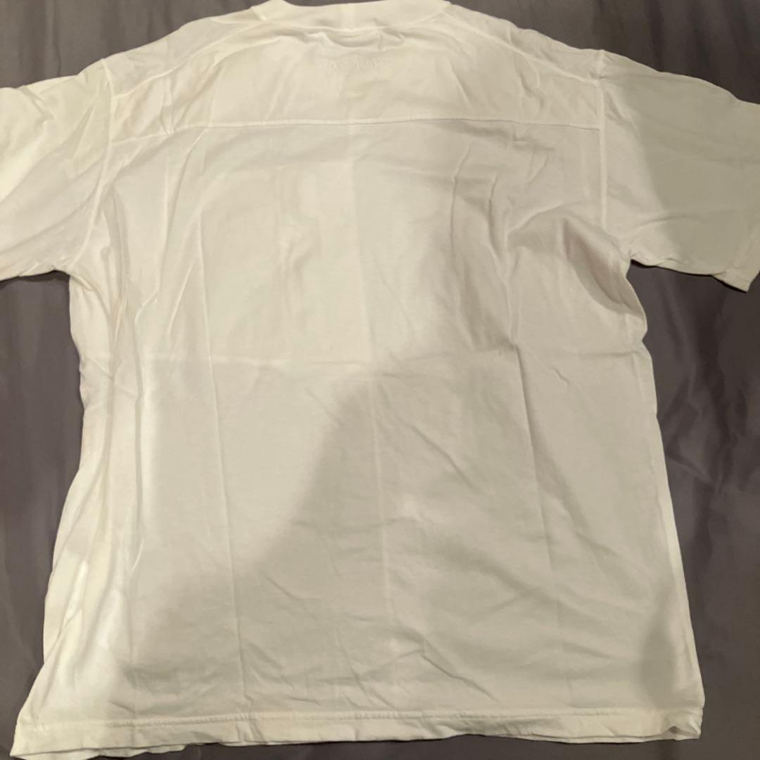 STONE  ホワイト Tシャツ ジッパーポケット付き