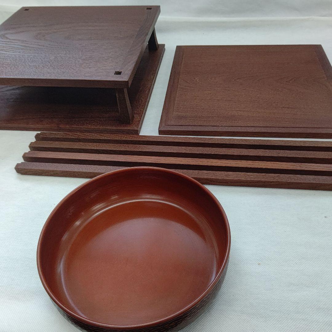 桑小卓 モール卓下建水 セット 茶道具