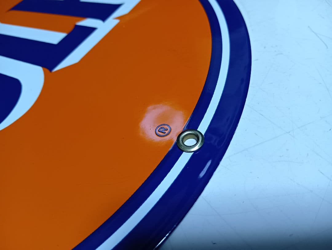 レア　1970's　USA製　琺瑯　看板　エナメル　サイン　プレート　５枚